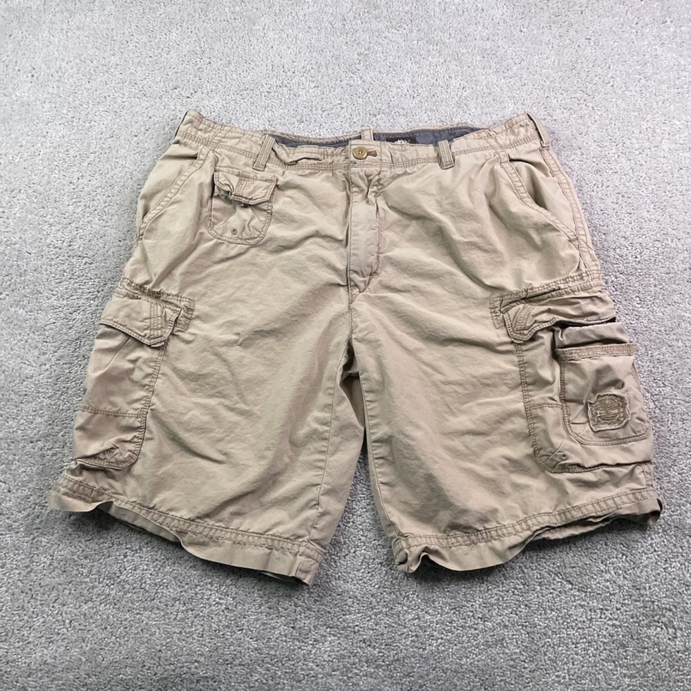 Timberland‎ Shorts Mens 38 Tan Khaki Cargo Utility Tactical Ripstop Baggy Skater